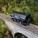 Wagon céréalier Grands Moulins d'Arenc noir - REE MODELES WB726 SNCF HO 1/87 - 5