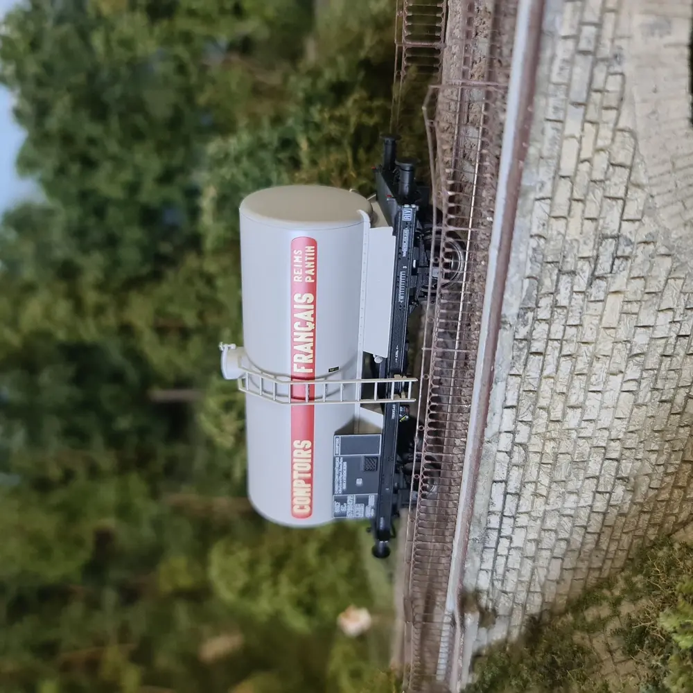 Wagon citerne OCEM 29 REE Modèles WB712 - HO 1:87 - SNCF - EP III - 5