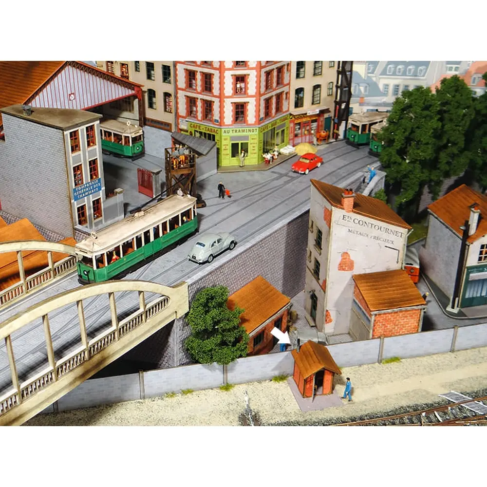 Guérite fer/briques - Régions et Compagnies VOI001 - HO 1/87 - 2