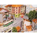 Immeuble d’angle à 90° (Café - Bar - Tabac) - Régions et Compagnies VIL019 - HO 1/87  - 3