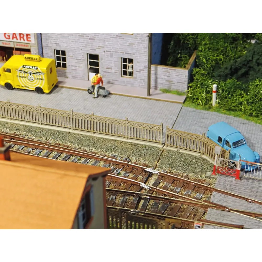 Barrières Béton Type 2 - Régions et Compagnies VOI008 - HO 1/87 - 3