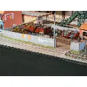 Murs en parpaings (avec et sans affiches) - Régions et Compagnies VIL027 - HO 1/87  - 4