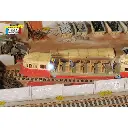 Clôtures en ciment préfabriqué - Régions et Compagnies VIL048 - HO 1/87  - 3