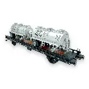 Wagon UFR Bi-Porteur et Remorques RAYMONDI - REE MODELES WB615 - HO : 1/87 - EP. III  - 2