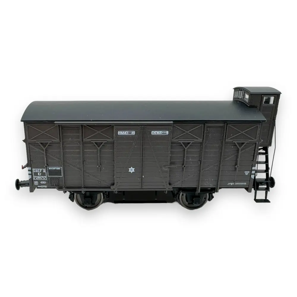 Wagon couvert Ocem 19 - Ree Modèles WB-691 - HO 1/87 - SNCF - Ep III - 2R - 3