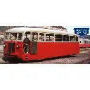 Autorail De Dion type ND Vivarais-Lozère N°201, 2 phares, sans aérateurs, rouge/gris perle - Ree Modèles VM053S - HOe/HOm 1/87 - CFD - Ep III - Digital sound - 2R - 3