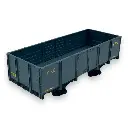 Set de 2 wagons tombereaux - Ree Modèles VM-032 - HO 1/87 - CFD - Ep III - 2R - 2