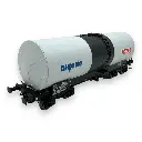 Set 3 wagons citernes Algeco-Total - Ree Modèles WB-657 - HO 1/87 - SNCF - EP IV/V - 2R - 8