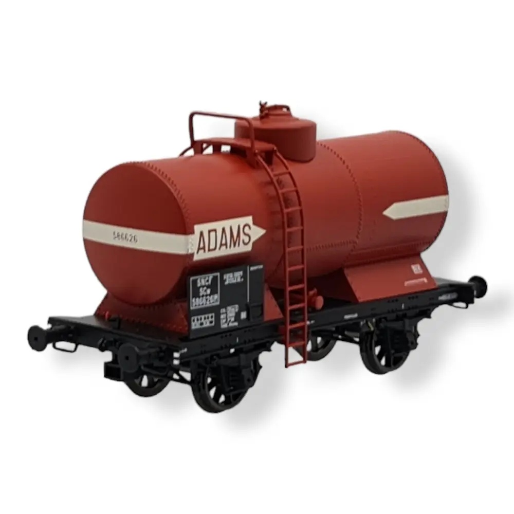  Wagon citerne OCEM 19 de la SNCF, livrée ADAMS - REE MODELES WB-708 - HO 1/87e - 2