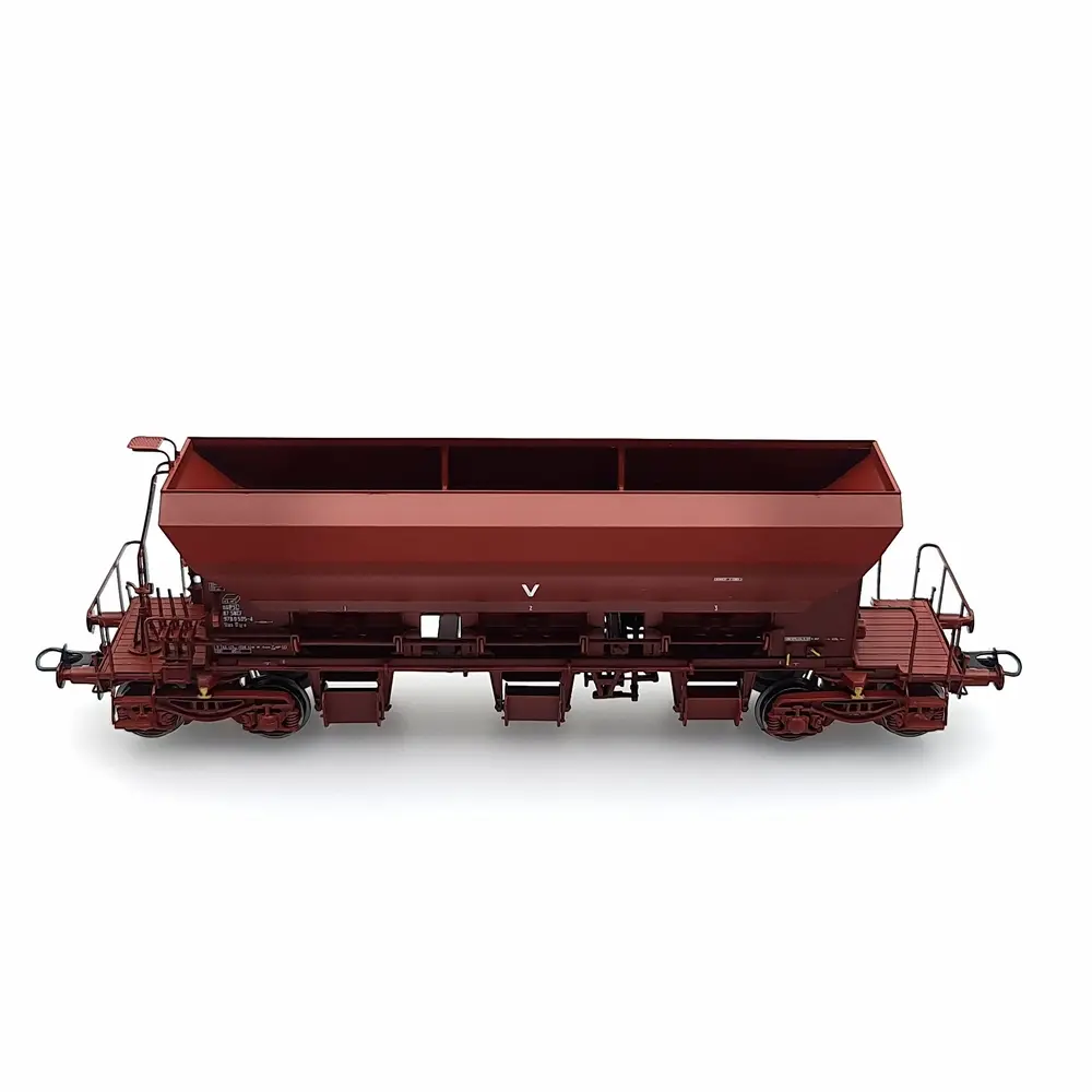 Wagon Trémie F70 Uas à Ballast REE Modèles WB676 - HO : 1/87 - SNCF - EP IV / V - 2