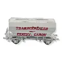 Wagon céréalier ESMERY-CARON gris - REE MODELES WB730 SNCF HO 1/87 - EP IV - 2