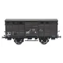 Wagon couvert ex-10T PLM "MT" REE Modèles WB742 - HO 1/87 - SNCF - EP III - 2