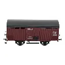 Wagon primeur 10T rouge sideros REE MODELES WB760 - PLM - HO 1/87 - EP II - 2