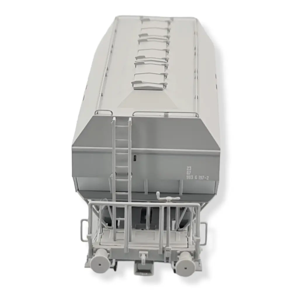 Wagon céréalier ESMERY-CARON gris - REE MODELES WB730 SNCF HO 1/87 - EP IV - 3