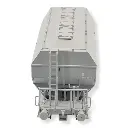 Wagon céréalier ESMERY-CARON gris - REE MODELES WB730 SNCF HO 1/87 - EP IV - 3