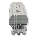 Wagon céréalier CTC gris gros logo - REE MODELES WB731 SNCF HO 1/87 - EP IV - 3