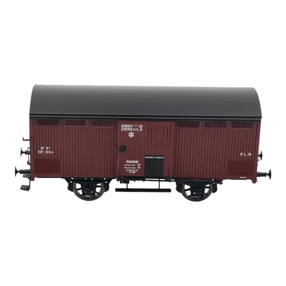 Wagon primeur 10T rouge sideros - REE MODELES WB758 - PLM - HO 1/87 - EP II - 2