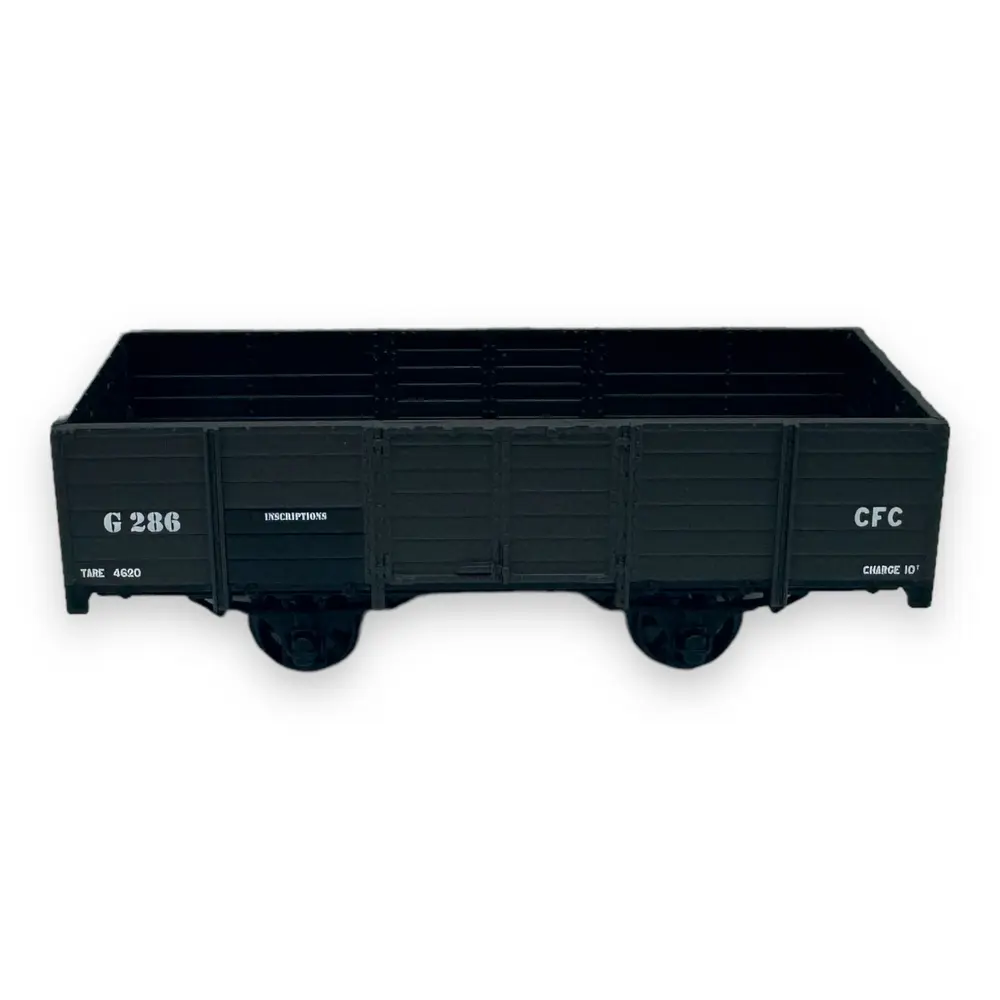 Set 2 wagons tombereaux Non Freinés - Ree Modèles VM-033 - HOe 1/87 - 4