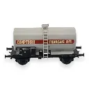 Wagon citerne OCEM 29 REE Modèles WB712 - HO 1:87 - SNCF - EP III - 3