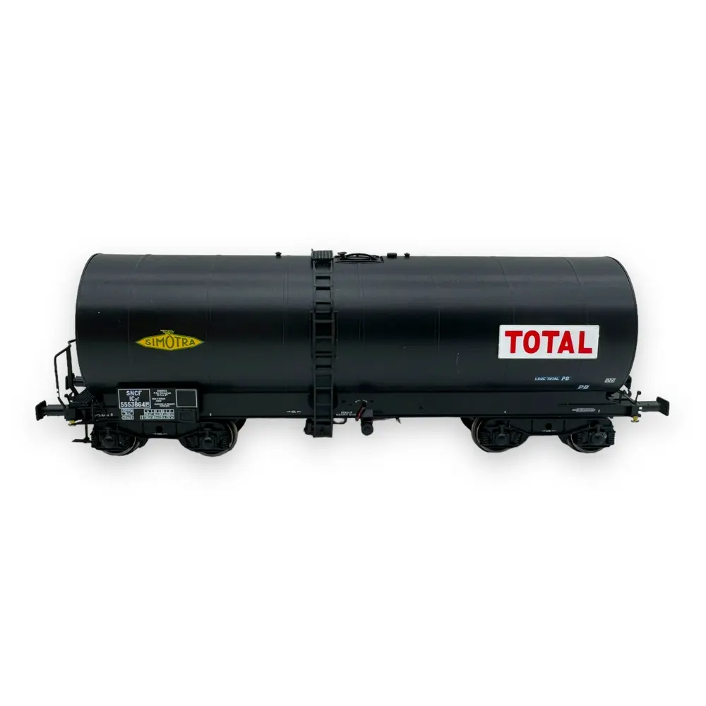 Wagon Citerne Simotra-Total REE Modèles WB661 - HO 1/87 - SNCF - EP III - 3