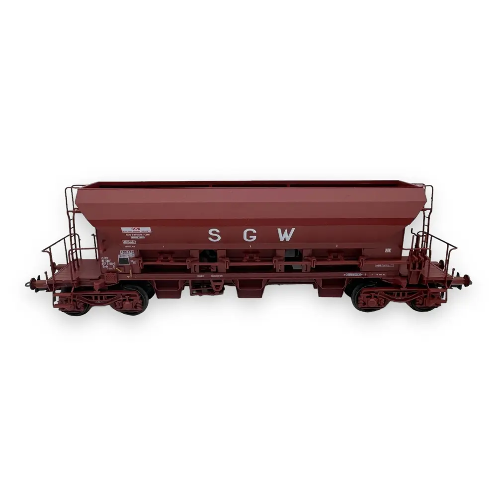 Wagon trémie F70 Eads REE MODELES WB666 - HO : 1/87 - SNCF - EP IV - 3