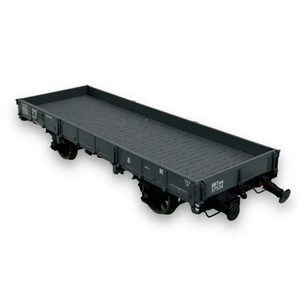Wagon Plat OCEM 29 PLM Gris REE MODELES WB599 SNCF - HO 1/87 - EP II - 2