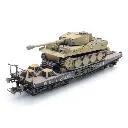 Tigre I gelb Eisenbahntransport - Artitec 6870402 - HO 1/87 - 6