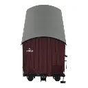 Wagon primeur 10T rouge sideros REE MODELES WB760 - PLM - HO 1/87 - EP II - 3