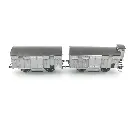 Set 2 wagons Couvert OCEM 19 - REE Modèles WB683 - HO 1/87 - SNCF - EP II - 2