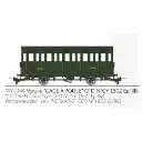 Voiture voyageurs « Cage à poule » N°CY 1802 - Ree Modèles VM044 - HOe/HOm 1/87 - CFD - Ep III - 2R - 2