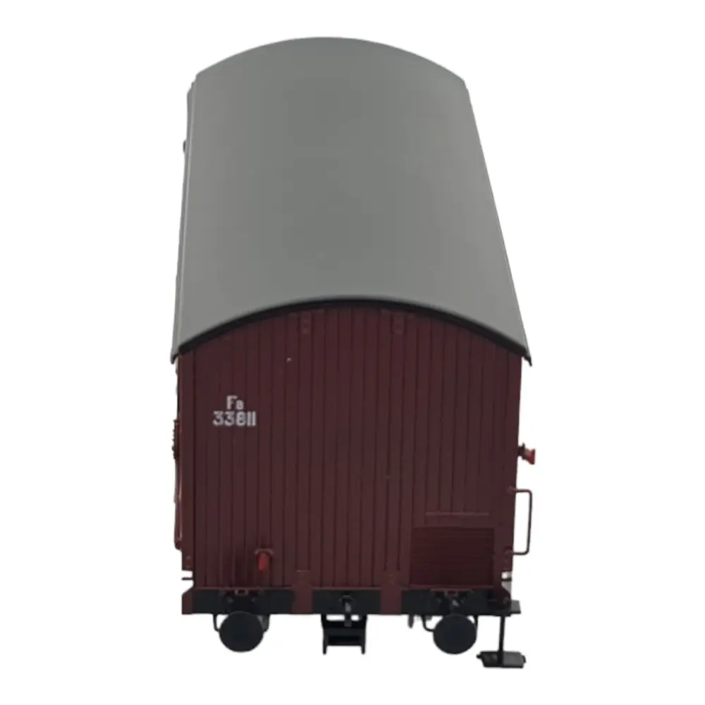 Wagon primeur 10T rouge sideros REE MODELES WB762 - SNCF - HO 1/87 - EP III A - 3