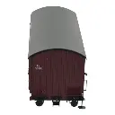 Wagon primeur 10T rouge sideros REE MODELES WB762 - SNCF - HO 1/87 - EP III A - 3