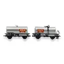 Set 2 wagons citerne OCEM 29 REE Modèles WB716 - HO 1:87 - SNCF - 3