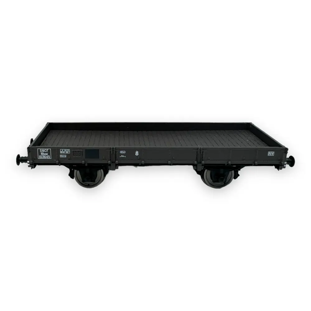 Wagon plat OCEM 29 - Ree Modèles WB-609 - HO 1/87 - SNCF - Ep III - 2R - 3