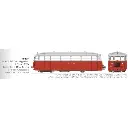 Autorail De Dion type NC Charentes & Deux-Sèvres N°305, 2 phares, rouge/gris perle, toit gris - Ree Modèles VM056 - HOe/HOm 1/87 - CFD - Ep II/III - Analogique - 2R - 2