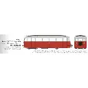Autorail De Dion type ND Vivarais-Lozère N°201, 2 phares, sans aérateurs, rouge/gris perle - Ree Modèles VM053 - HOe/HOm 1/87 - CFD - Ep III - Analogique - 2R - 2