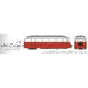Autorail De Dion type ND Vivarais-Lozère N°202, 2 phares, rouge/gris perle - Ree Modèles VM054S - HOe/HOm 1/87 - CFD - Ep III - Digital sound - 2R - 2