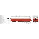 Autorail De Dion type ND Vivarais N°207, 2 phares, rouge/gris perle - Ree Modèles VM055 - HOe/HOm 1/87 - CFD - Ep III - Analogique - 2R - 2