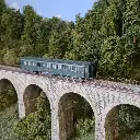 Une Voiture BACALAN B3r "Buffet" logo jaune - REE MODELES VB376 - SNCF - HO 1/87 - 5