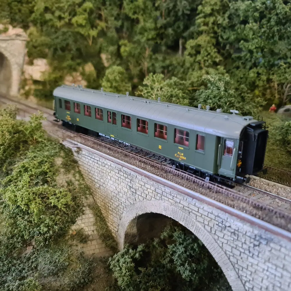 Voiture OCEM RA verte - Ree Modèles VB265 - HO 1/87 - PLM - Ep II - 2R - 5