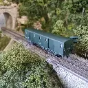 FOURGON OCEM 30 "V" avec feux - REE MODELES VB117 SNCF - HO 1/87 -EP IV/V - 5