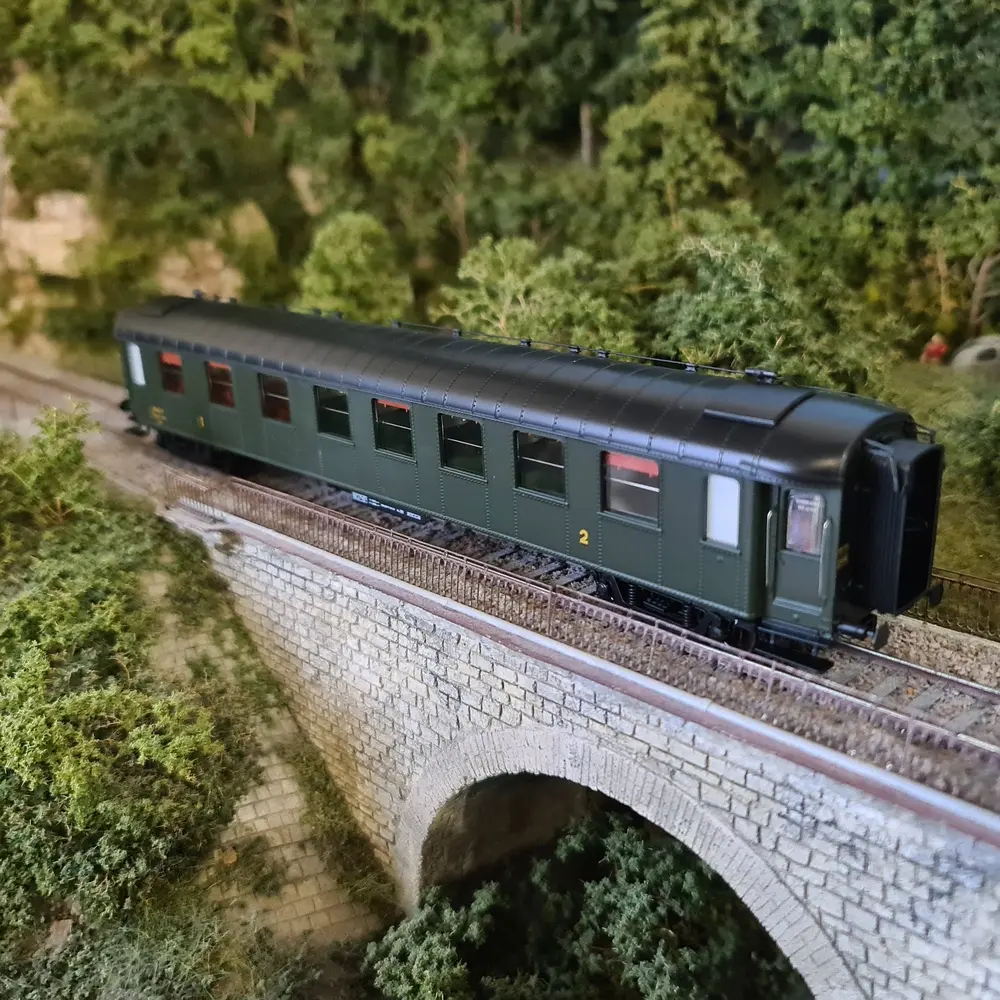 Voiture OCEM RA A3B5 ex-Midi - REE MODELES VB379 - SNCF - HO 1/87 - Ep IIIA - 5