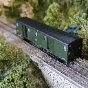 Fourgon OCEM 30 "Sotteville" avec feux - REE VB113 - SNCF - HO 1/87 - EP III - 2R  - 4