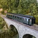 Voiture Ocem RA A3B5 ex-midi - Ree Modèles VB384 - HO 1/87 - SNCF - Ep III - 2R - 5