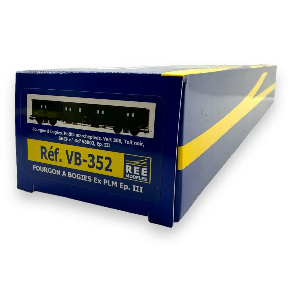 Fourgon à bogie ex-PLM - REE MODELES VB-352 - HO 1/87 - SNCF - EP III - 4