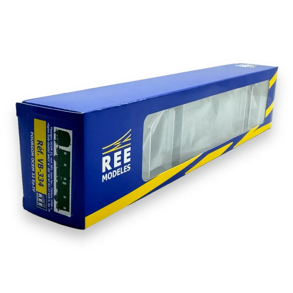 Fourgon OCEM 32 Sud Ouest - REE Modèles VB334 - HO 1/87 - SNCF - EP IV - 4