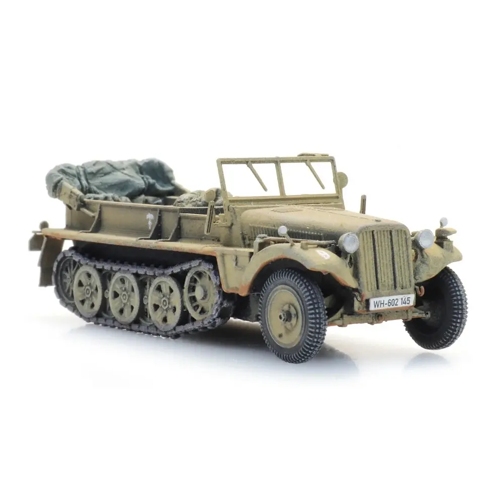 Semi-chenillé Sdkfz 10 Afrique - Artitec 6870494 - HO 1/87 - 4