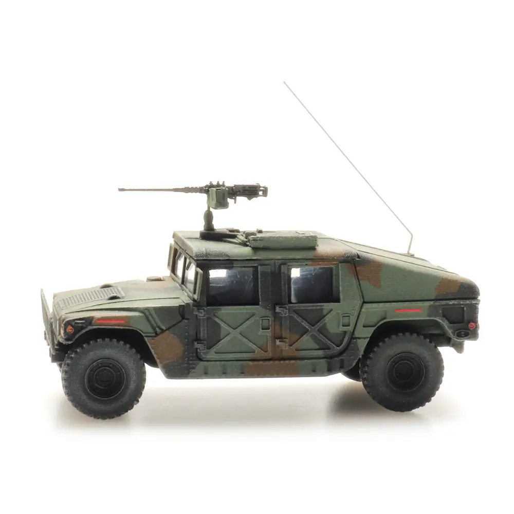 Humvee américain camouflage blindé .50 MG TK/INF - Artitec 6870543 - HO 1/87 - 4