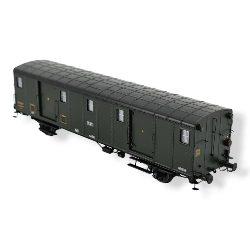FOURGON OCEM 30 "Battignoles" avec feux - REE MODELES VB112 SNCF - HO 1/87 - 2