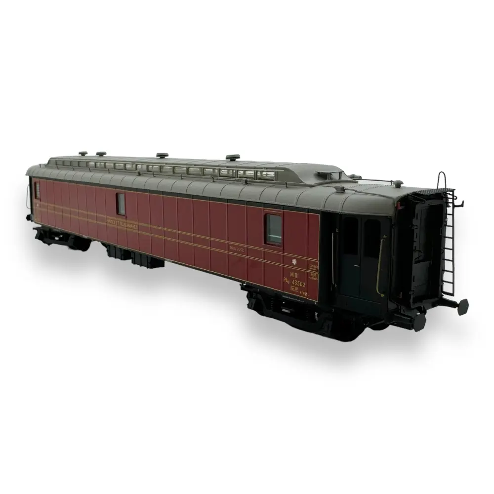 Voiture postale OCEM 21.6m AMBULANT "MIDI" n°43502 REE MODELES VB079 SNCF HO 1/87 - 2